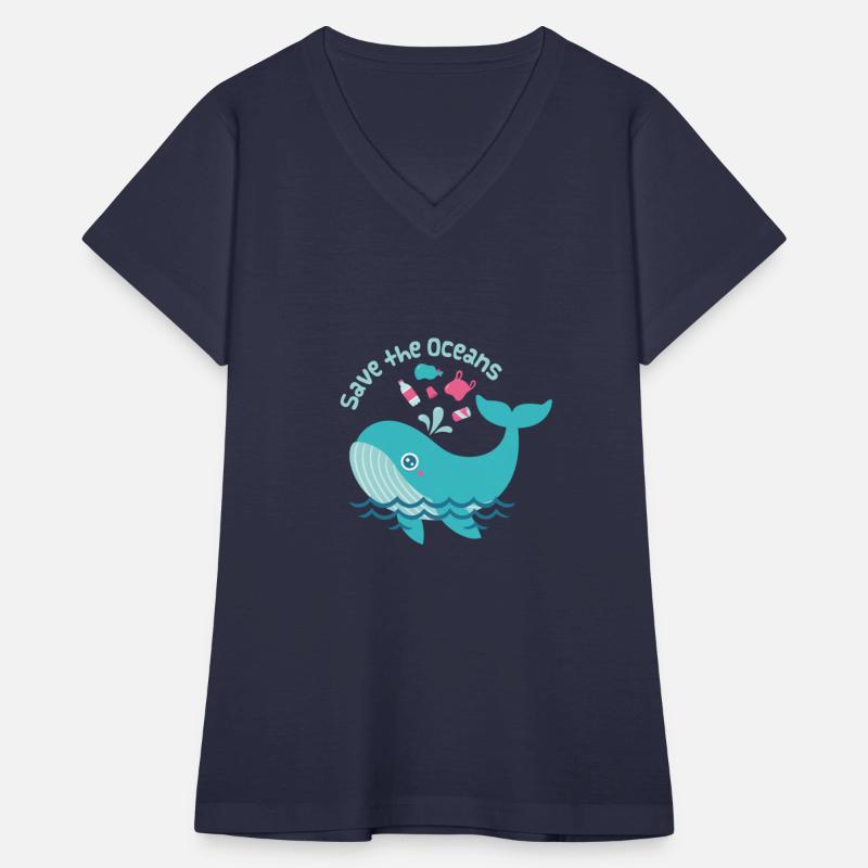 Cute Whale, Save the Oceans