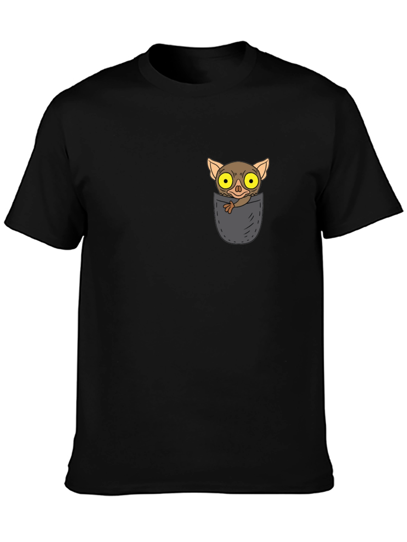 Tarsier Pocket T-Shirt - Cute Animal Design