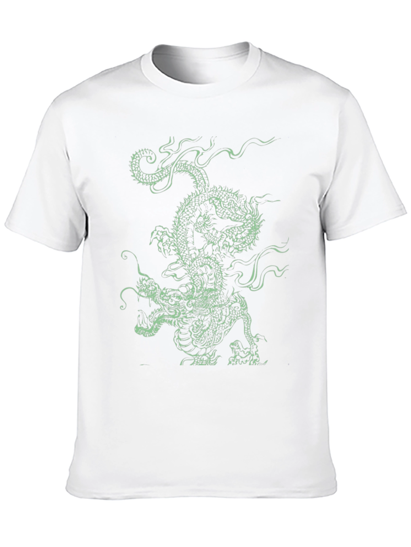 Dragon Graphic Print Mens Tee