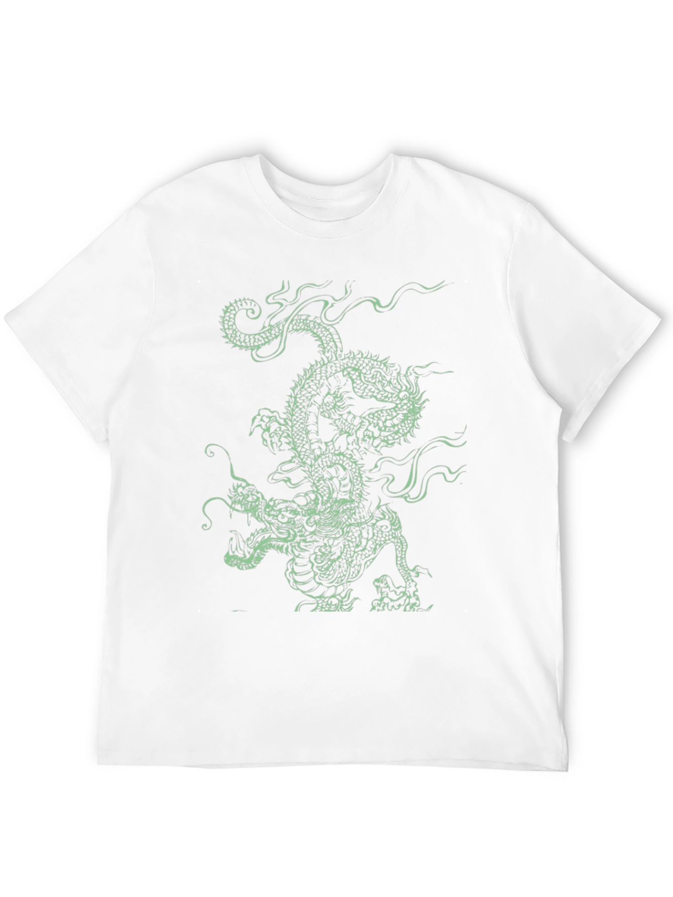 Dragon Graphic Print Mens Tee