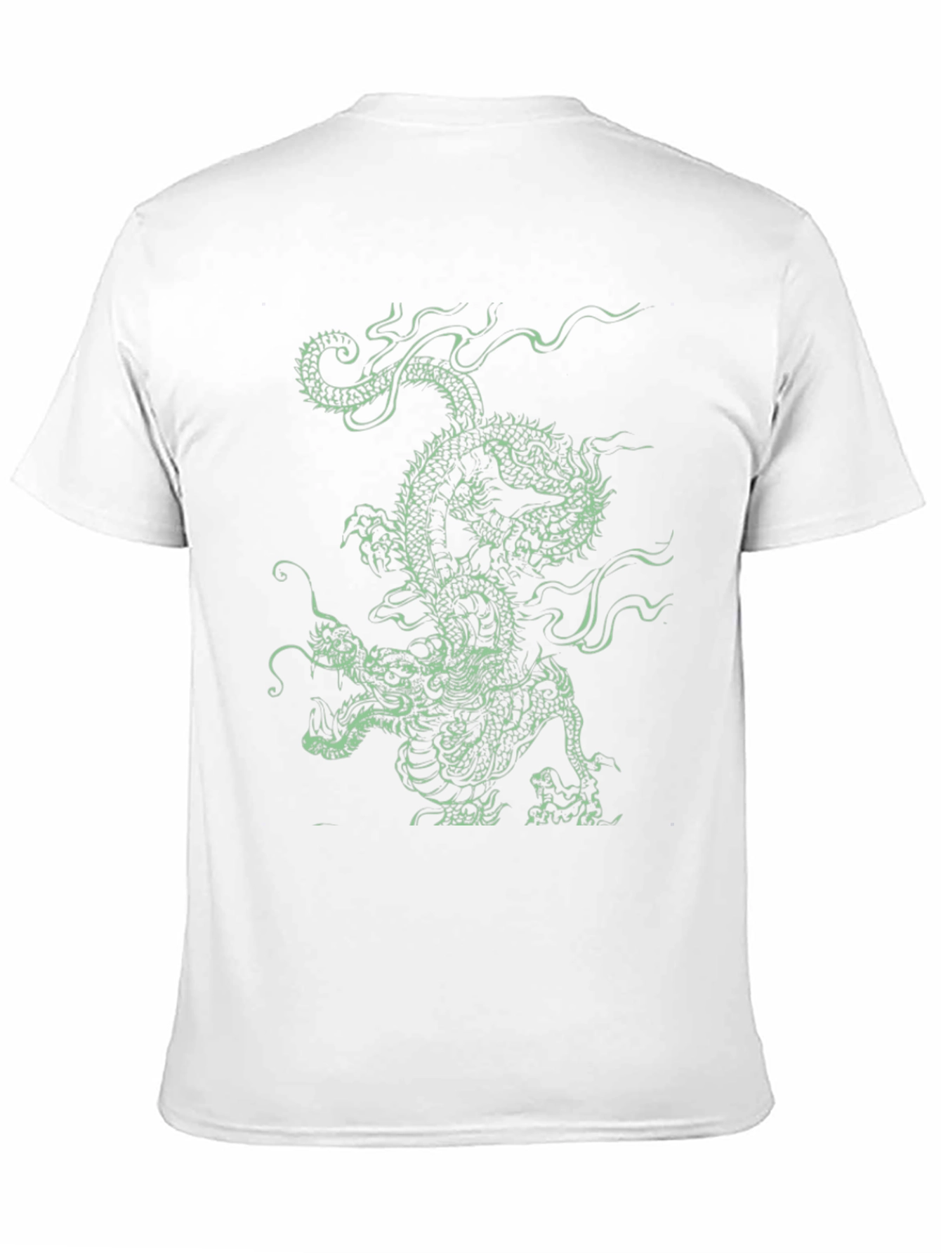 Dragon Graphic Print Mens Tee