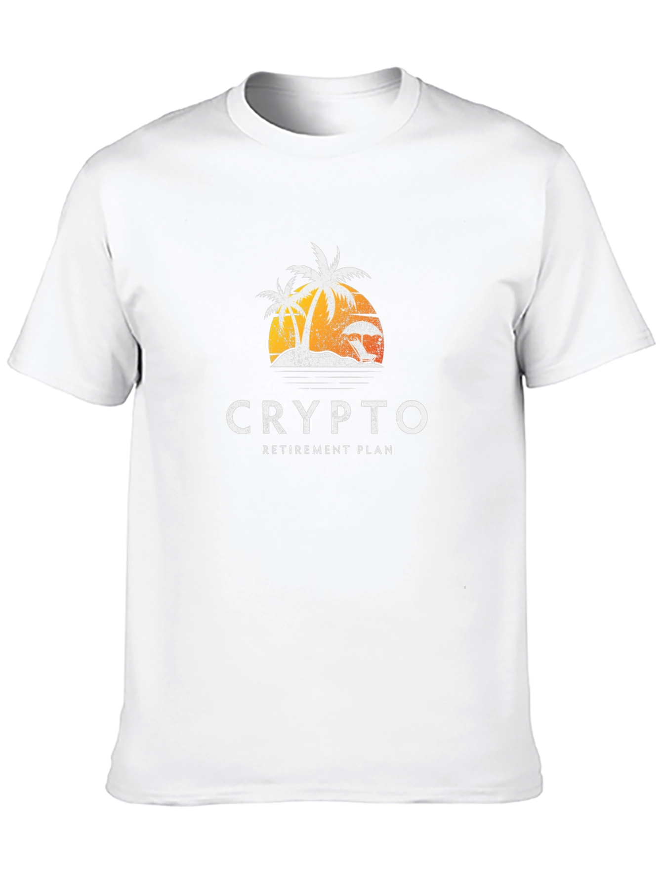 Crypto Retirement Plan Black T-Shirt