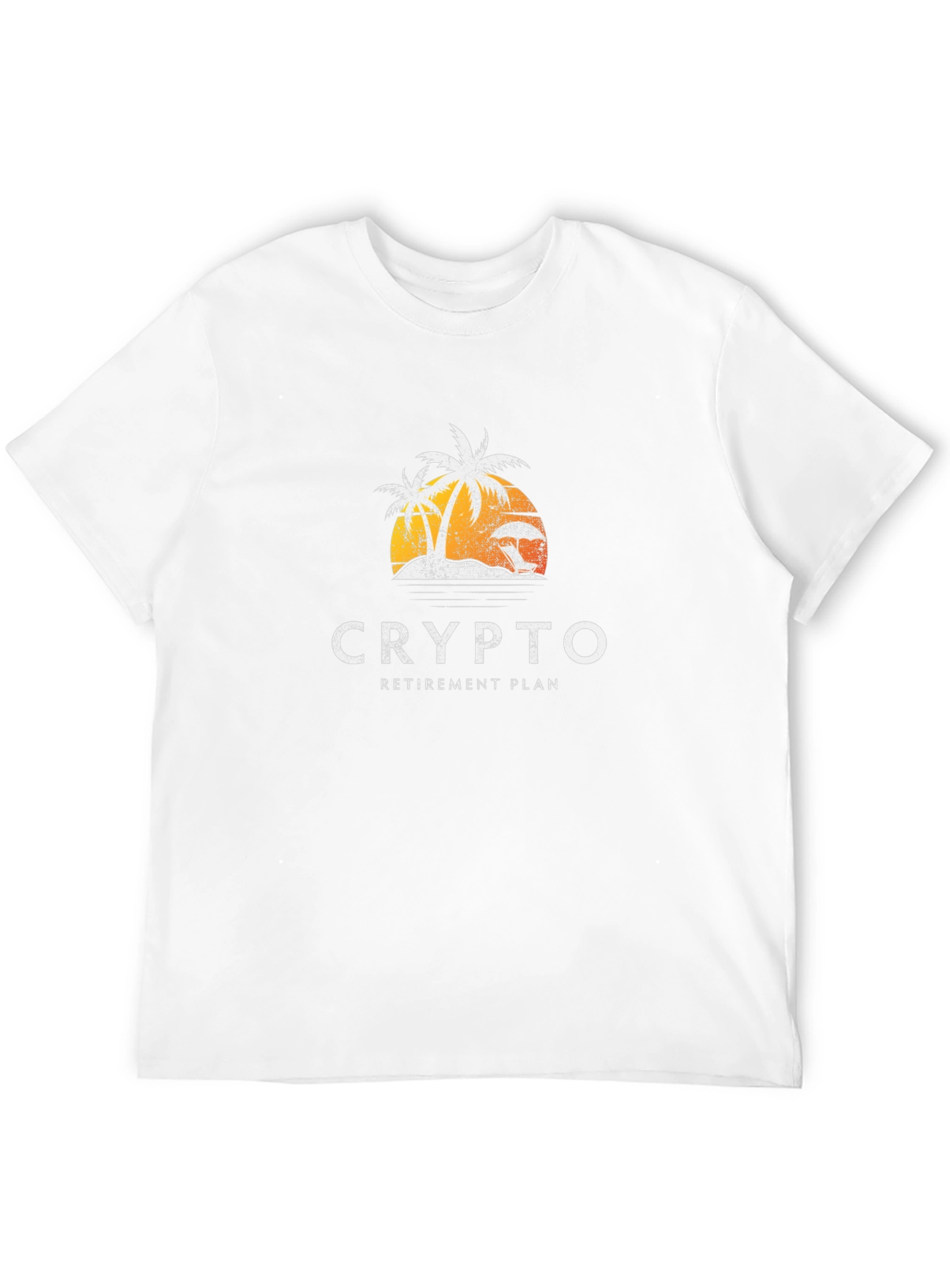 Crypto Retirement Plan Black T-Shirt
