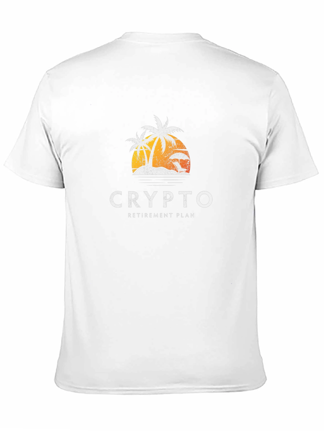 Crypto Retirement Plan Black T-Shirt