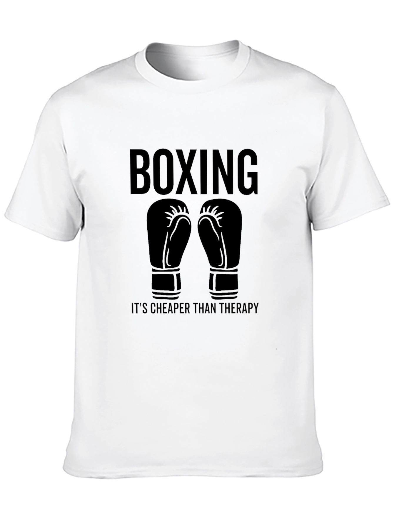 Boxing Therapy T-Shirt - Black