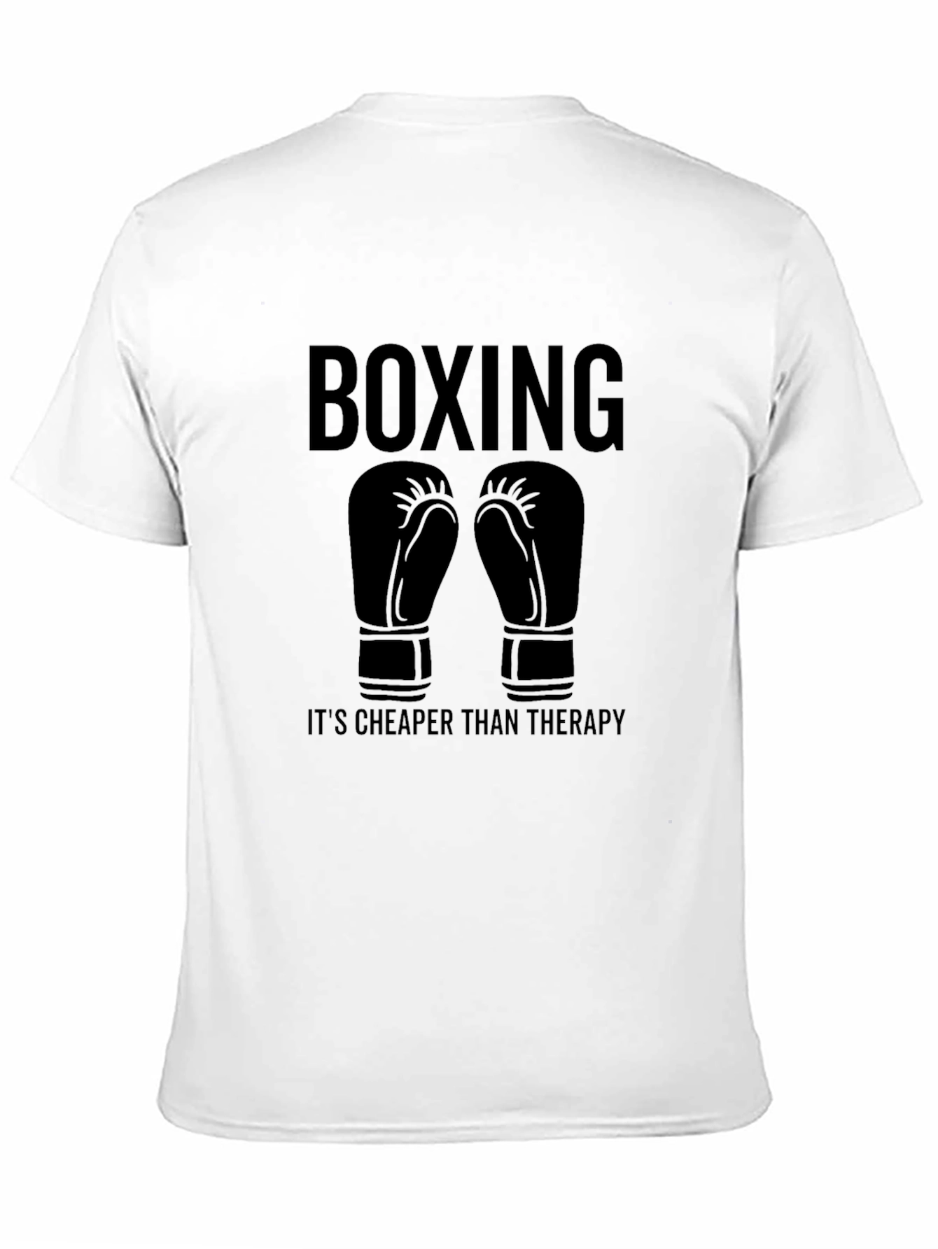 Boxing Therapy T-Shirt - Black