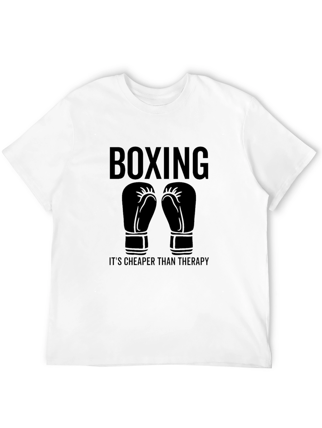 Boxing Therapy T-Shirt - Black