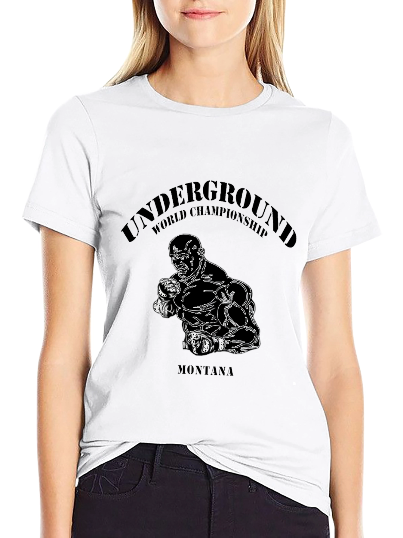 Underground World Championship Montana Black T-Shirt