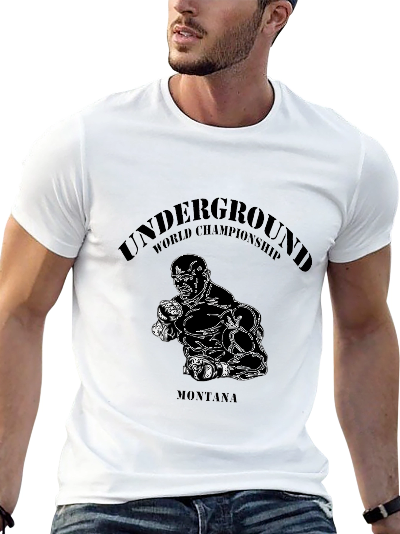 Underground World Championship Montana Black T-Shirt