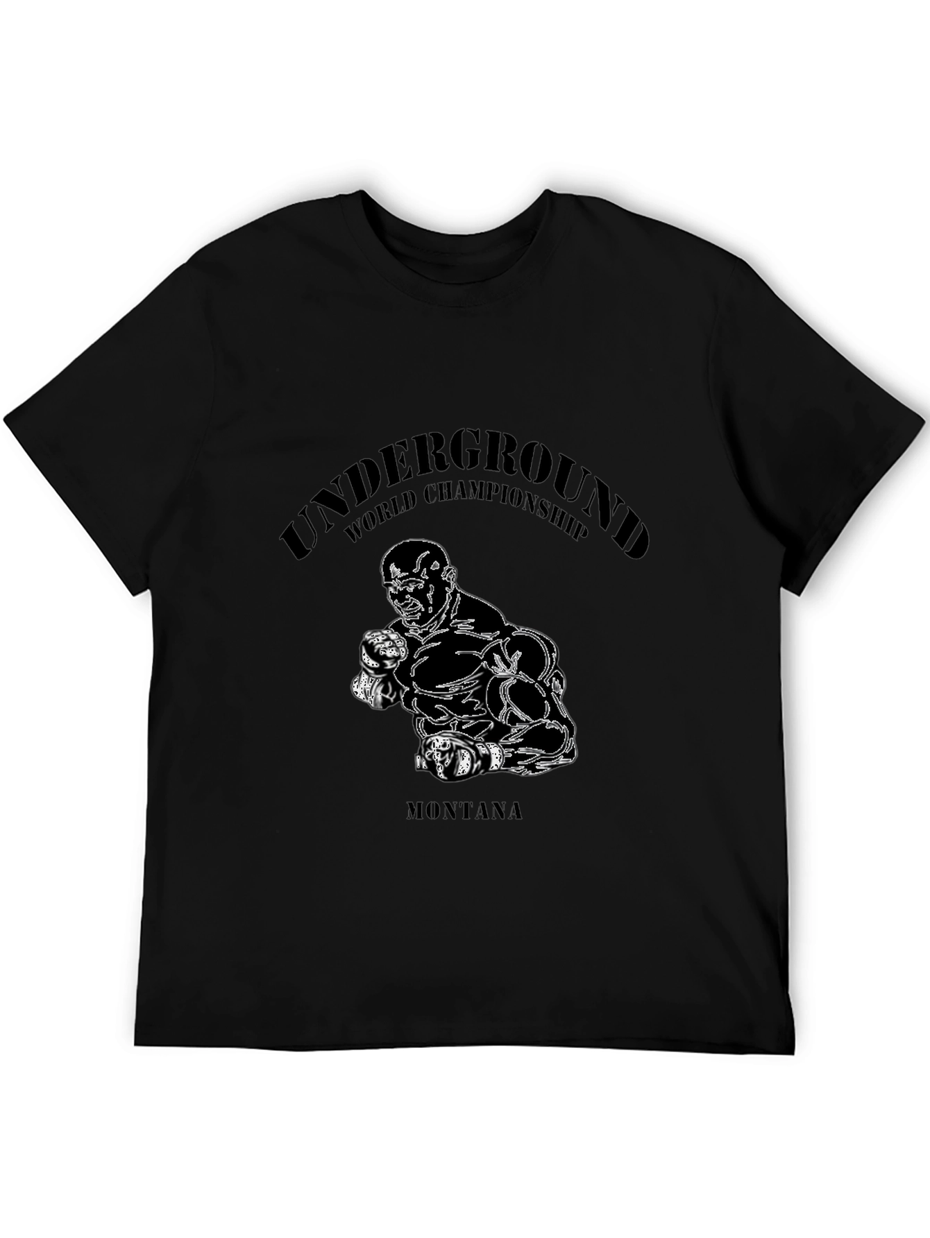 Underground World Championship Montana Black T-Shirt