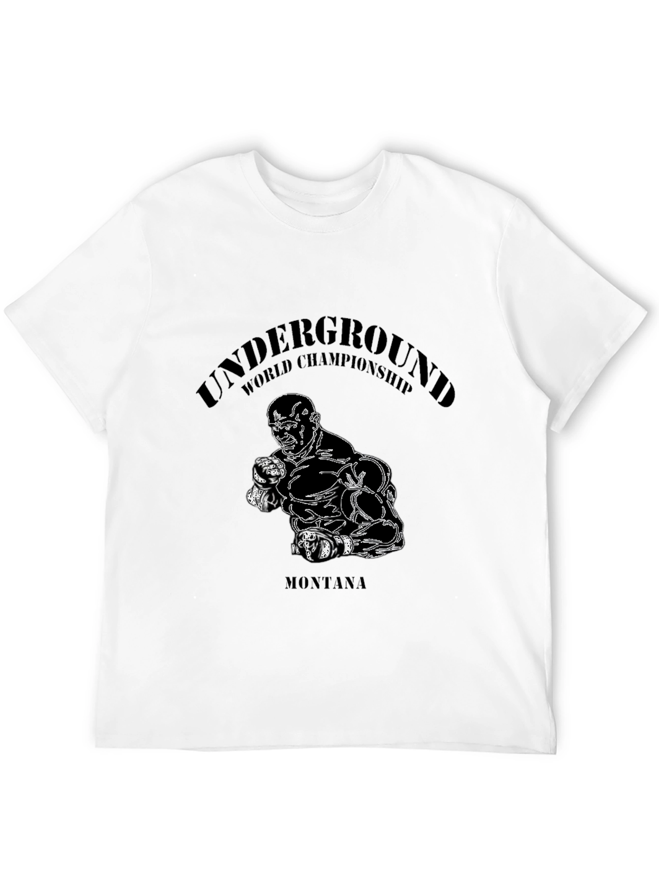 Underground World Championship Montana Black T-Shirt