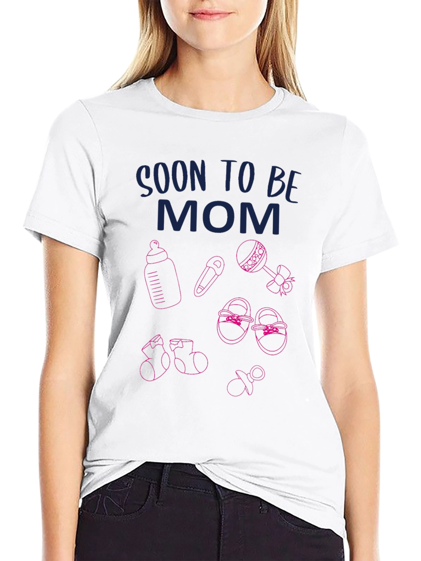 Soon To Be Mom T-Shirt - Baby Shower Gift