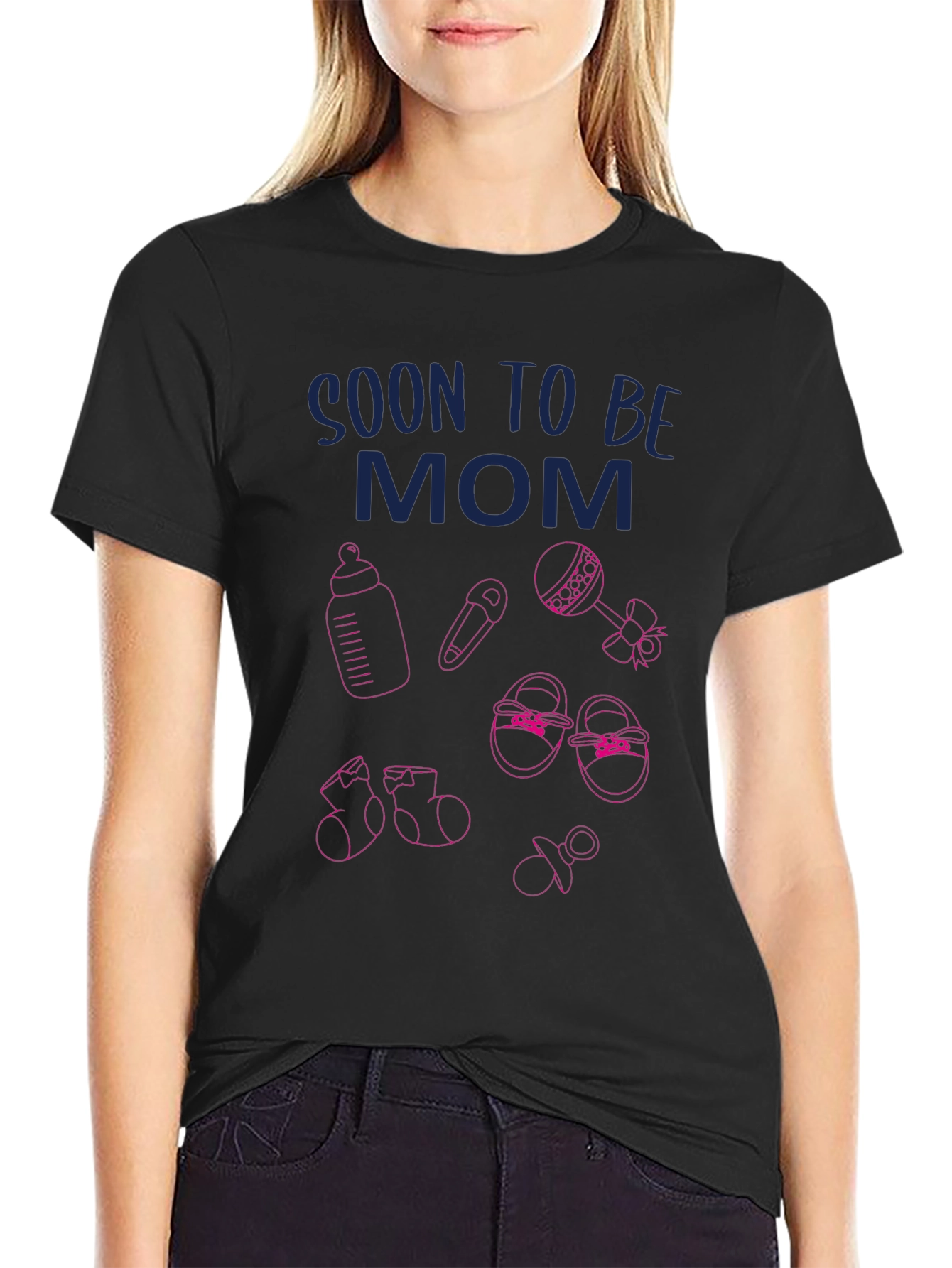Soon To Be Mom T-Shirt - Baby Shower Gift
