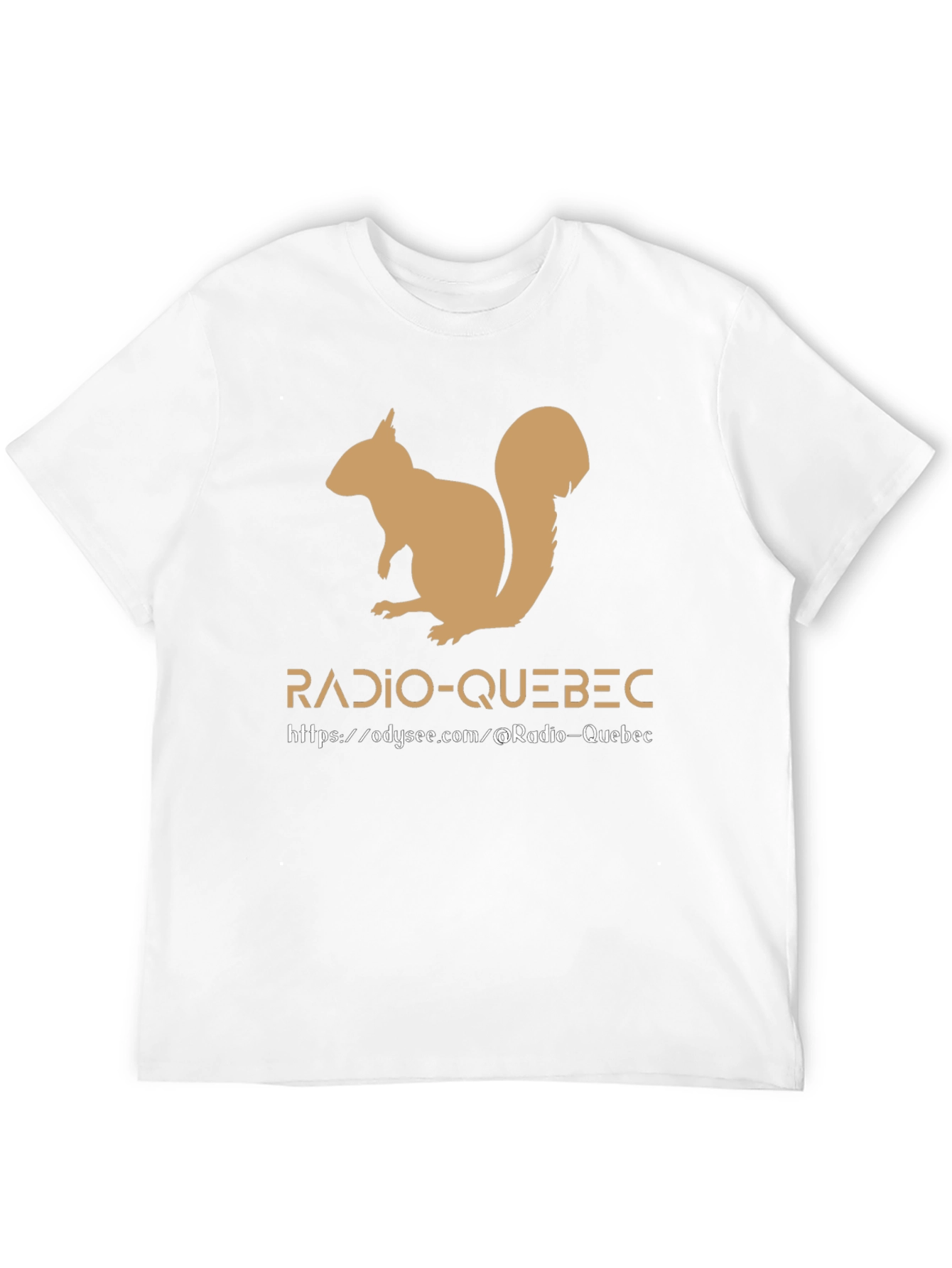 Radio-Quebec Squirrel Tee - Black