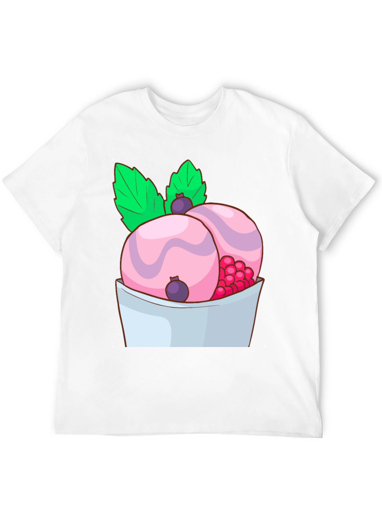 Ice Cream Graphic Tee - Fun Dessert Shirt