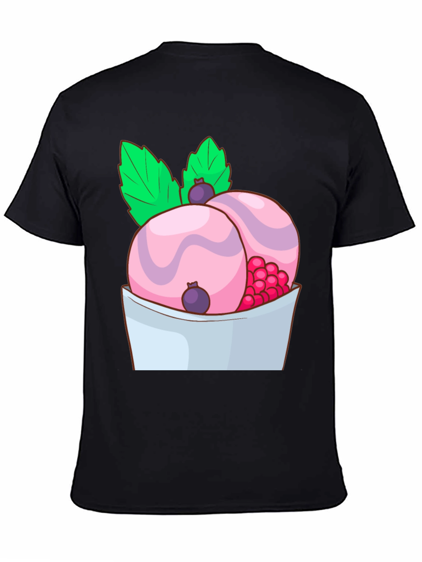 Ice Cream Graphic Tee - Fun Dessert Shirt