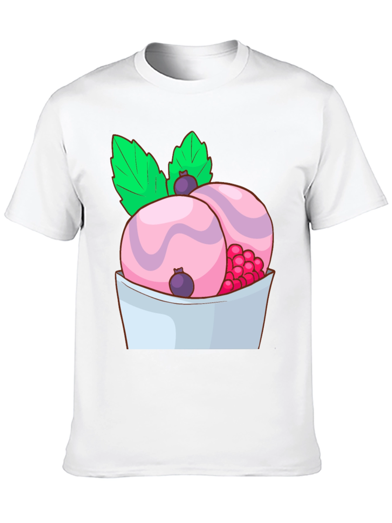 Ice Cream Graphic Tee - Fun Dessert Shirt