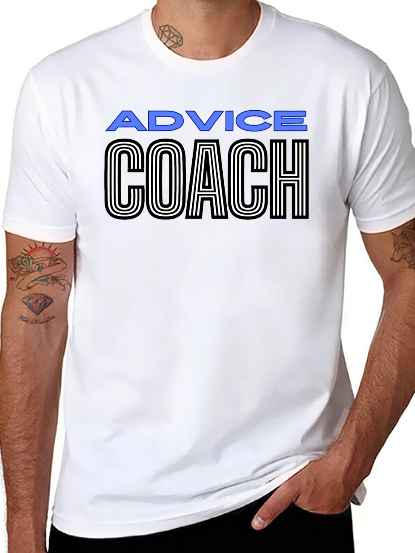 Advice Coach Graphic Tee - Modern Style T-Shirt