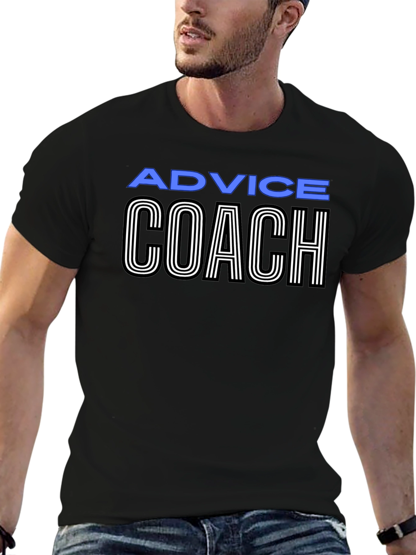 Advice Coach Graphic Tee - Modern Style T-Shirt