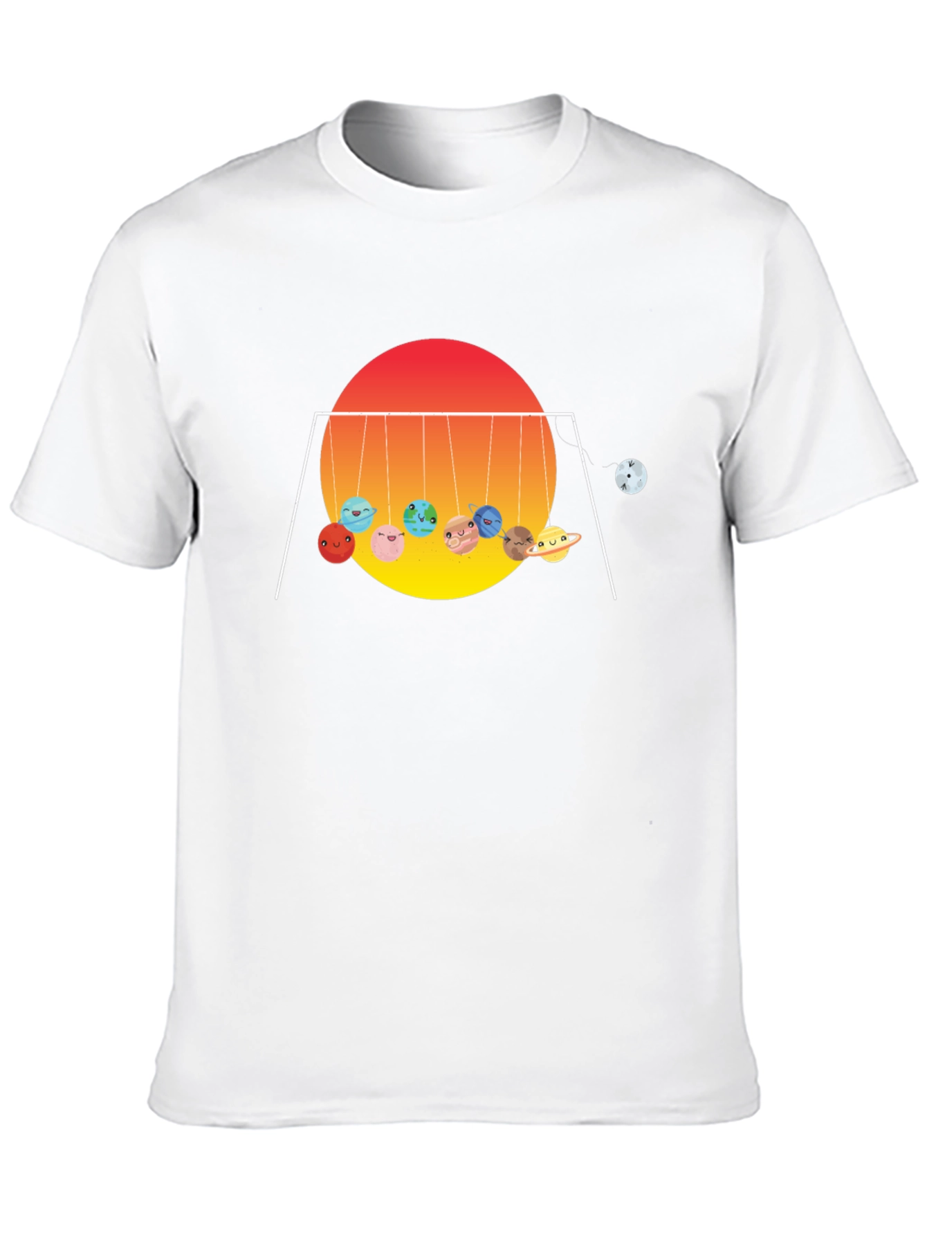 Planetary Newtons Cradle Graphic Tee