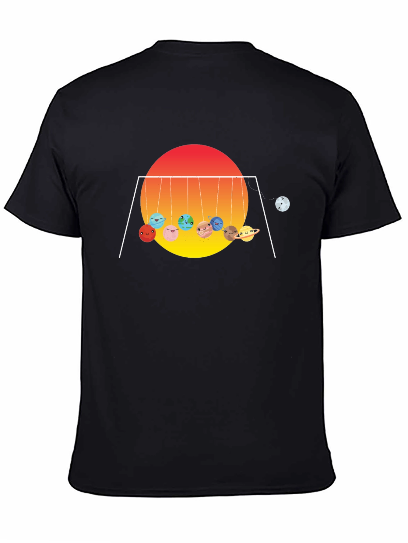 Planetary Newtons Cradle Graphic Tee
