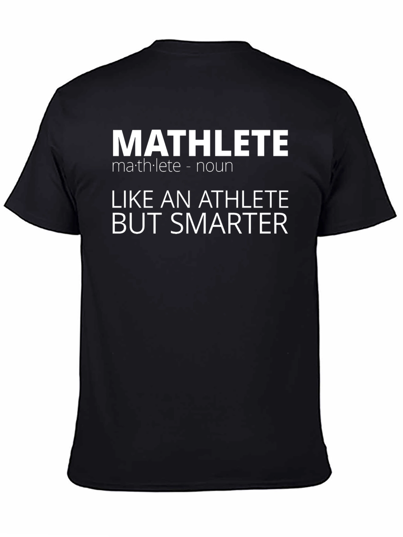 Mathlete T-Shirt - Smart Athlete Design