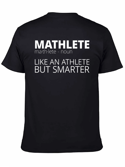 Mathlete T-Shirt - Smart Athlete Design