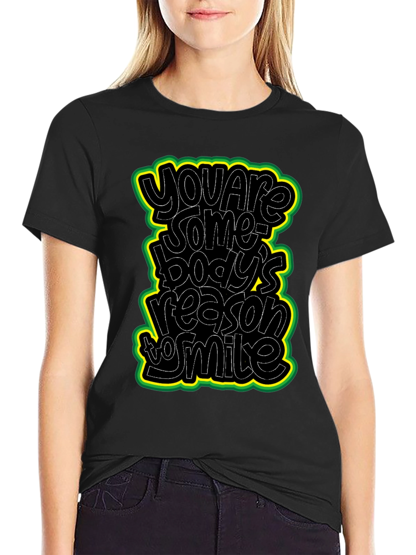You are Somebodys Reason to Smile Graphic Tee