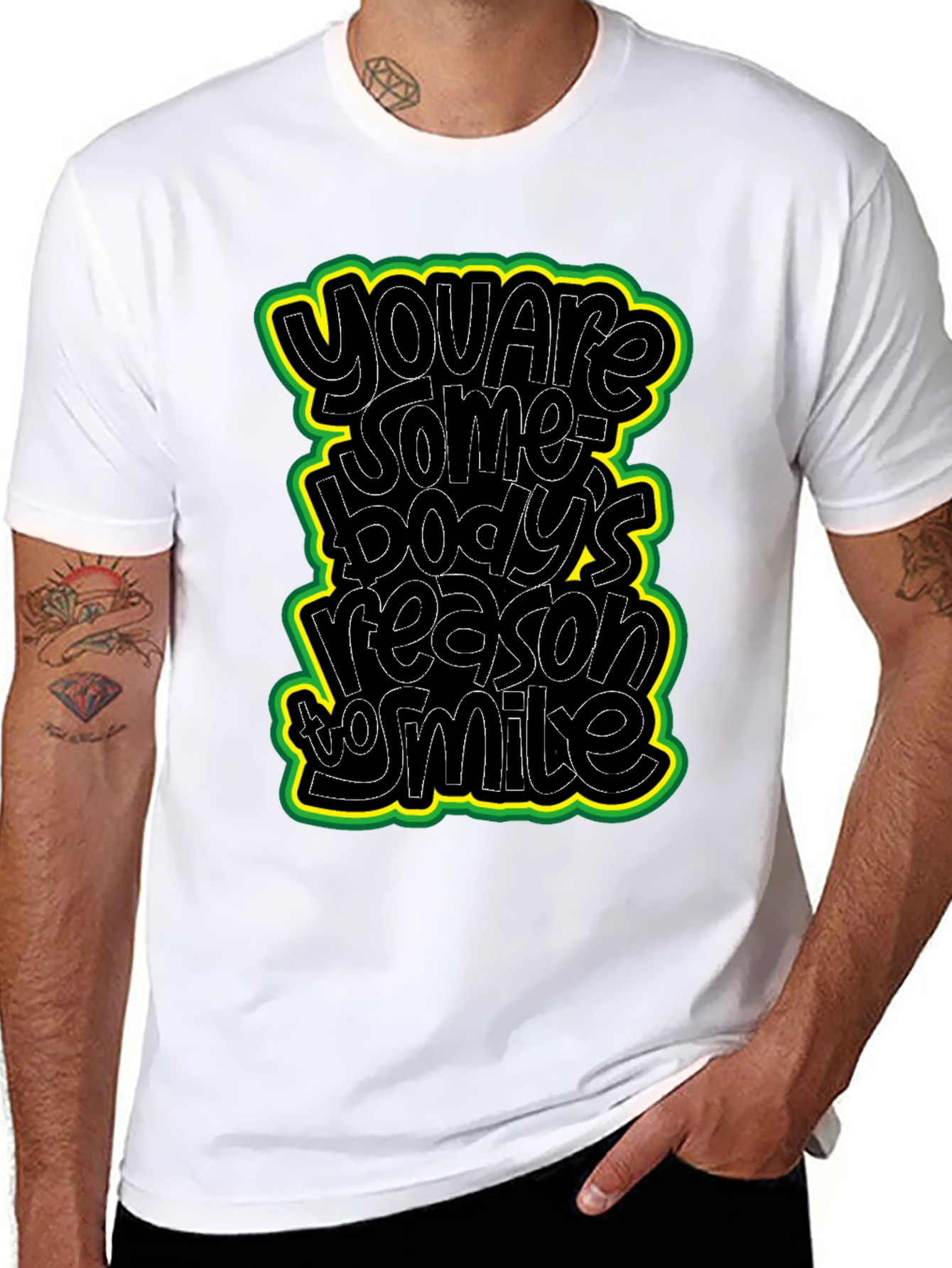 You are Somebodys Reason to Smile Graphic Tee