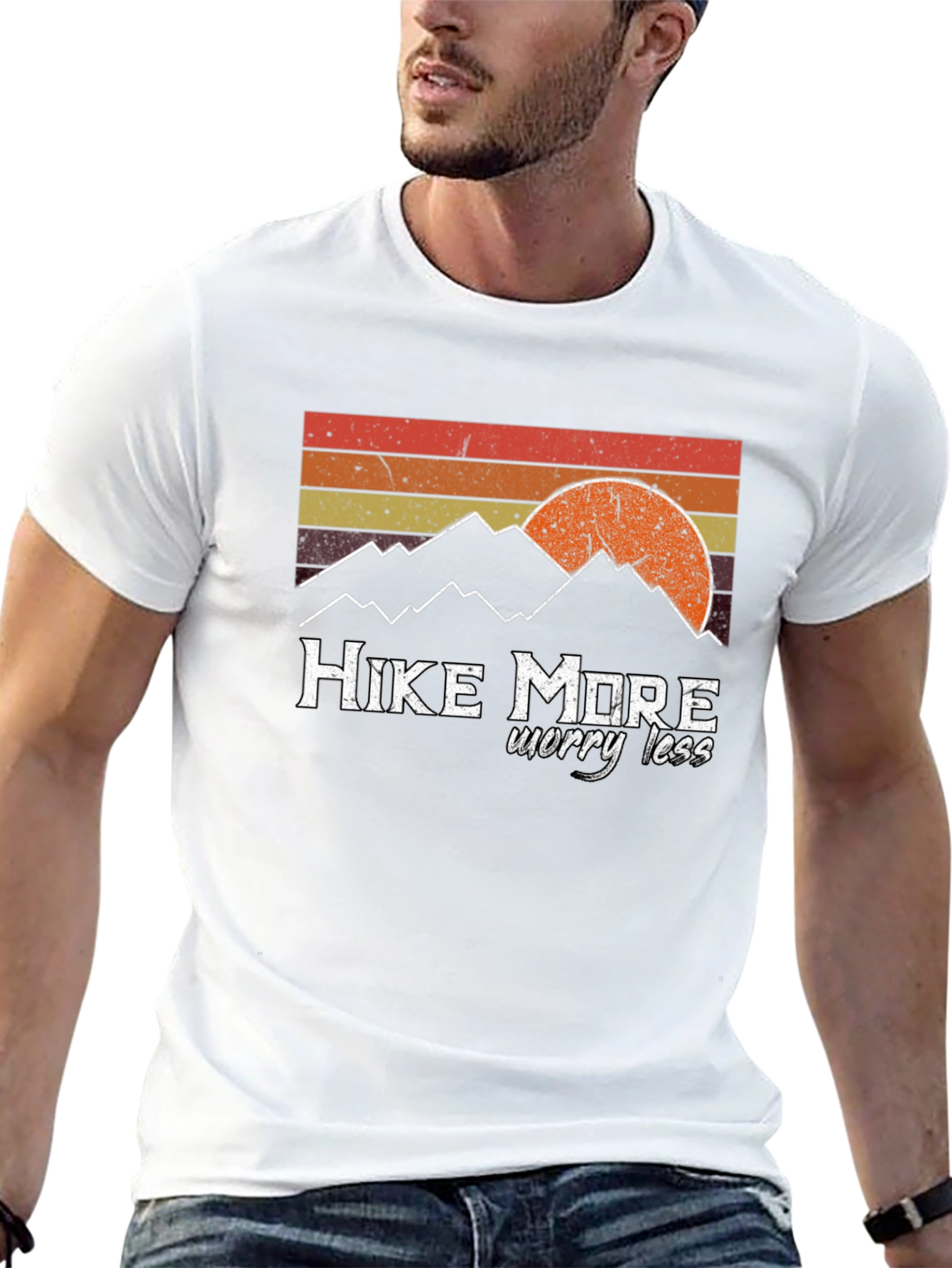 Hike More Worry Less Graphic Tee