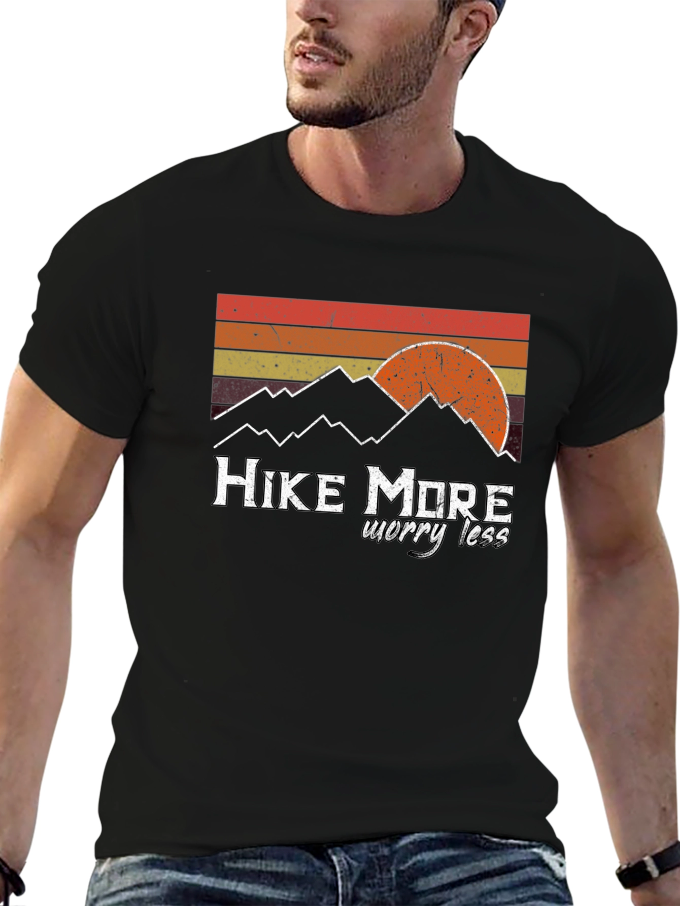 Hike More Worry Less Graphic Tee