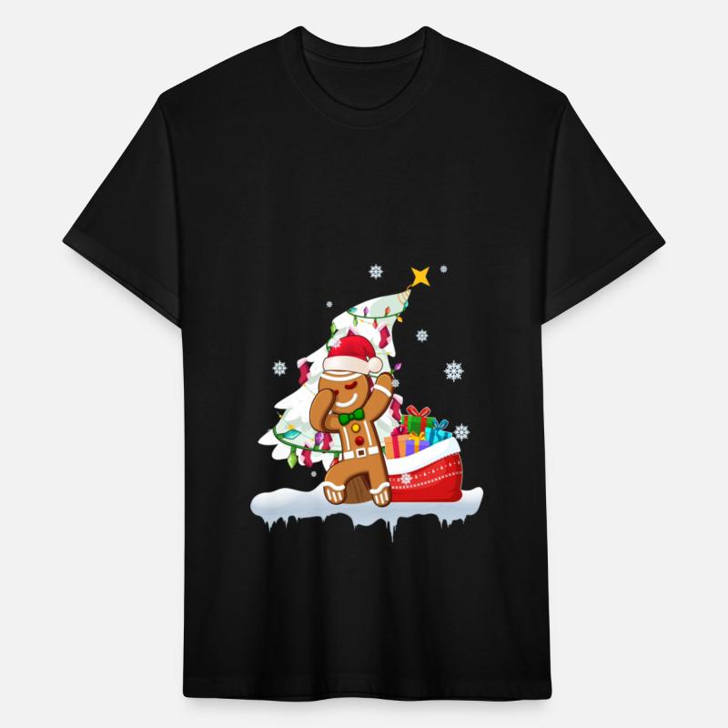 Dabbing Gingerbread Merry Christmas