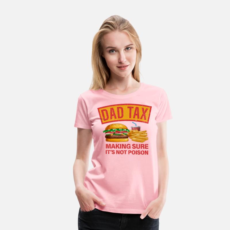 Dad Tax Funny Fast Food Design
