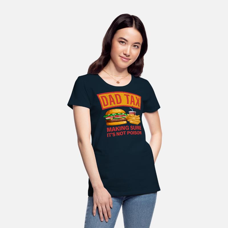 Dad Tax Funny Fast Food Design