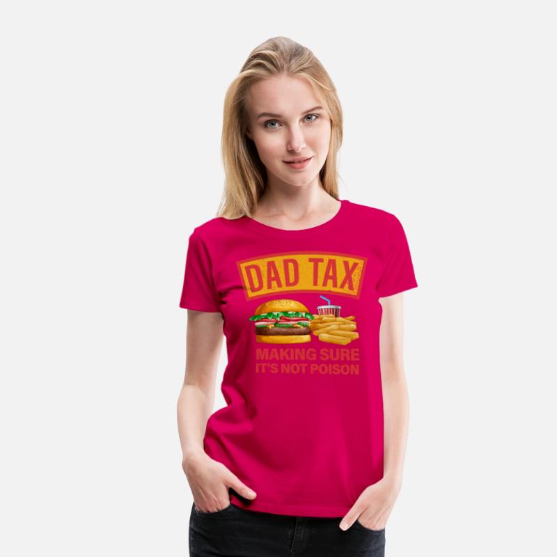 Dad Tax Funny Fast Food Design