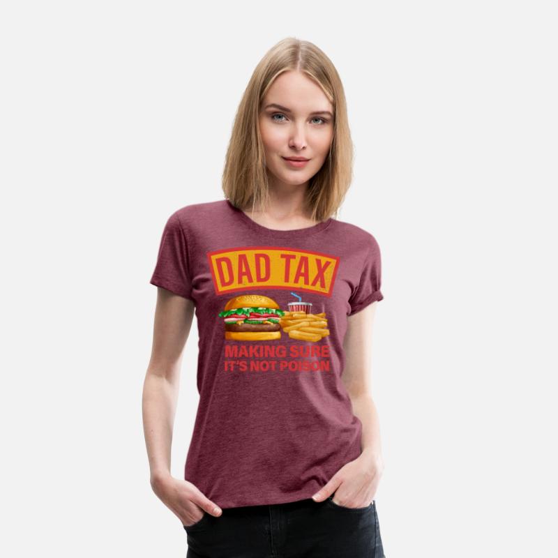 Dad Tax Funny Fast Food Design