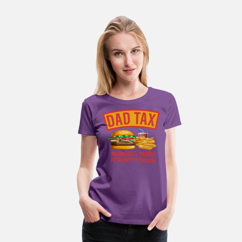 Dad Tax Funny Fast Food Design