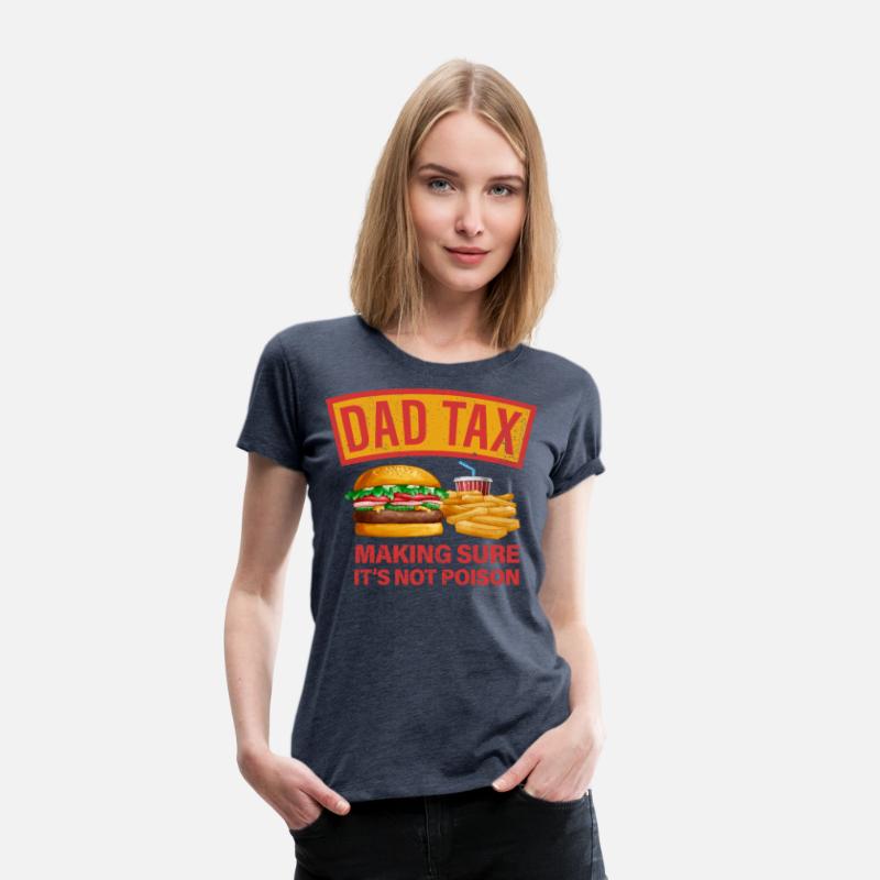 Dad Tax Funny Fast Food Design