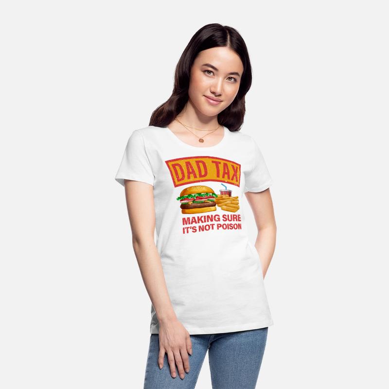 Dad Tax Funny Fast Food Design