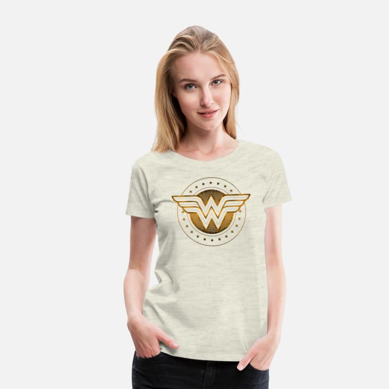 DC Comics Wonder Woman Classic Logo Gold