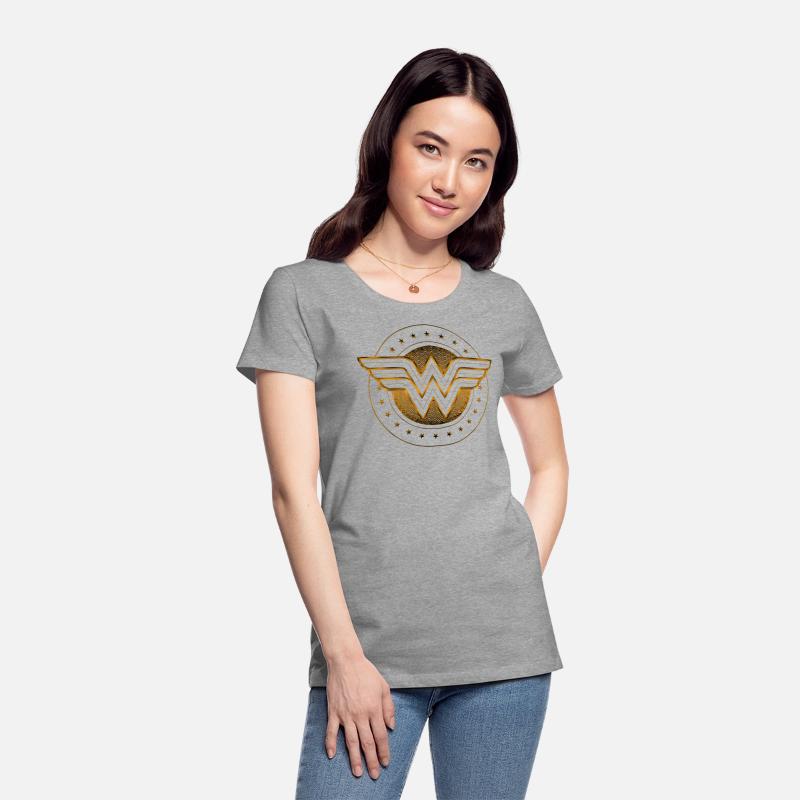 DC Comics Wonder Woman Classic Logo Gold