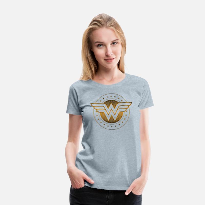 DC Comics Wonder Woman Classic Logo Gold