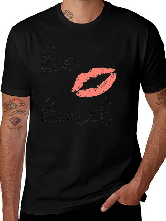 Be Kind Lips Graphic T-Shirt