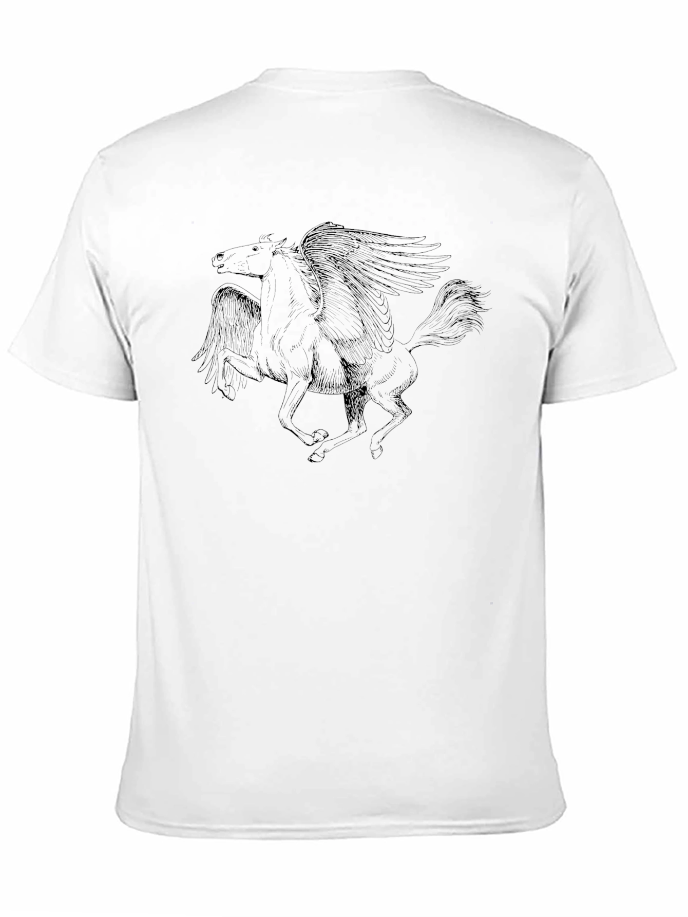 Black Pegasus Graphic Tee