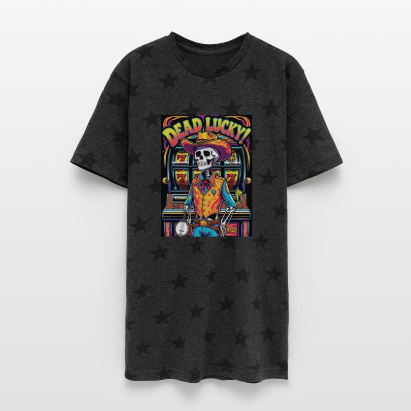 Dead Lucky – Neon Skeleton Cowboy at the Slots