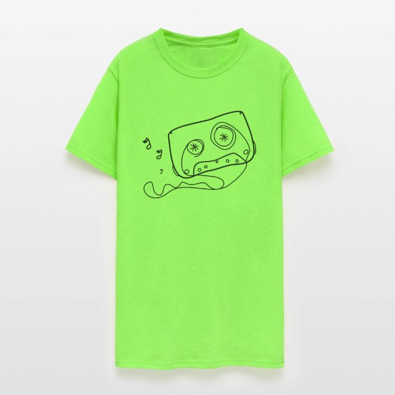 dented tape cassette