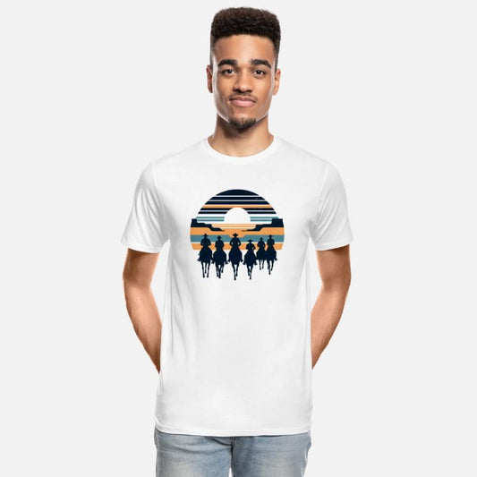 Desert Sunset Cowboys Tee