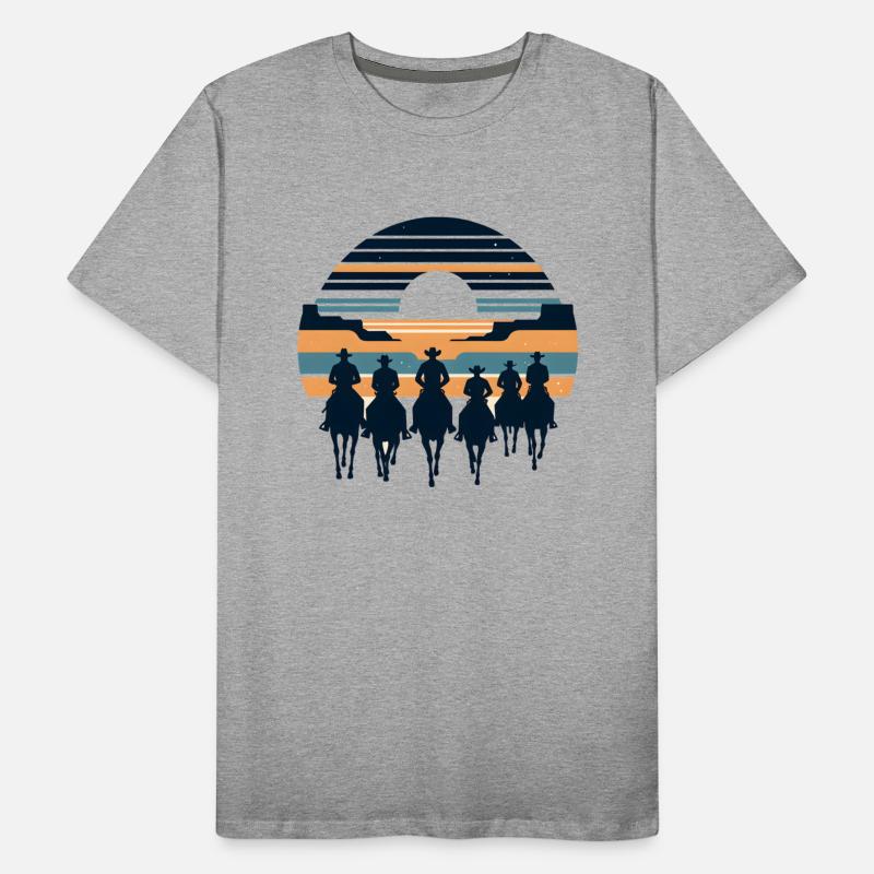Desert Sunset Cowboys Tee