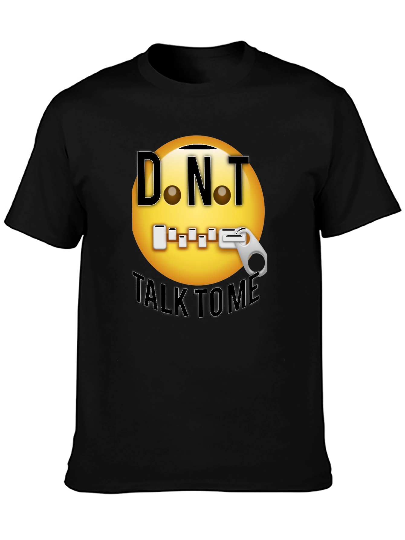 Dont Talk To Me T-Shirt Funny Emoji Graphic Tee