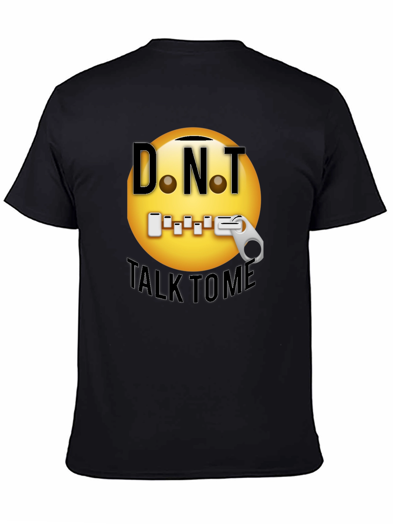 Dont Talk To Me T-Shirt Funny Emoji Graphic Tee